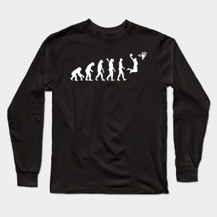 Evolution Basketball gift Sport Long Sleeve T-Shirt